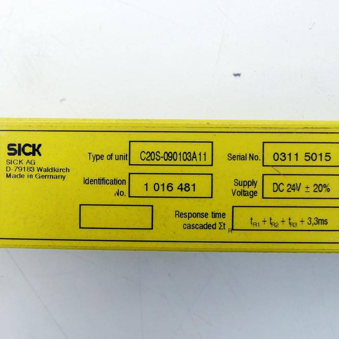 SICK Sicherheitslichtvorhang Sender C20S-090103A11 (1 016 481)