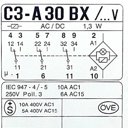 comat RELECO Leistungsrelais (C3-A30 BX)