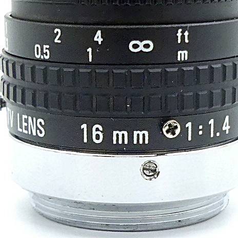 Pentax TV Objektiv 1:1.4 / 16 mm (16mm1:1.4)