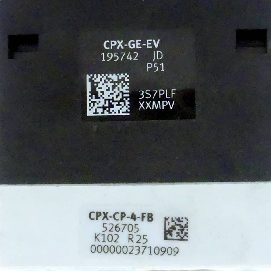 FESTO Anschlussblock CPX-GE-EV; CPX-CP-4-FB (195742; 526705)