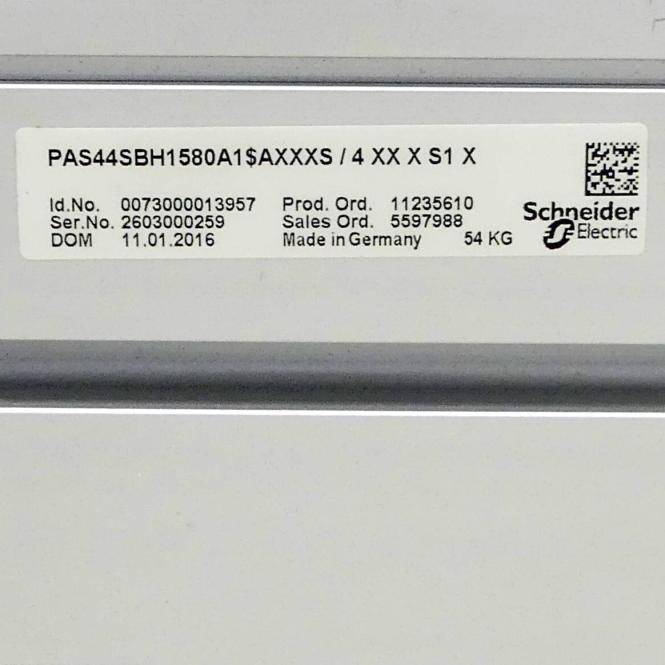 Schneider Electric Linearachse PAS44SBH1580A1$AXXXS/4XXXS1X (0073000013957)