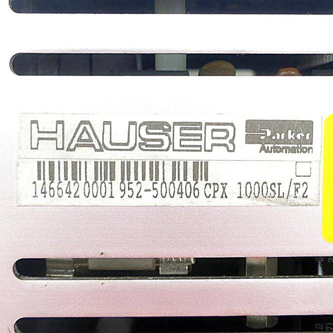 Parker Servosteuerung Compax-SL CPX 1000SL/F2 (146642 0001 952-500406 CPX 1000SL/F2)