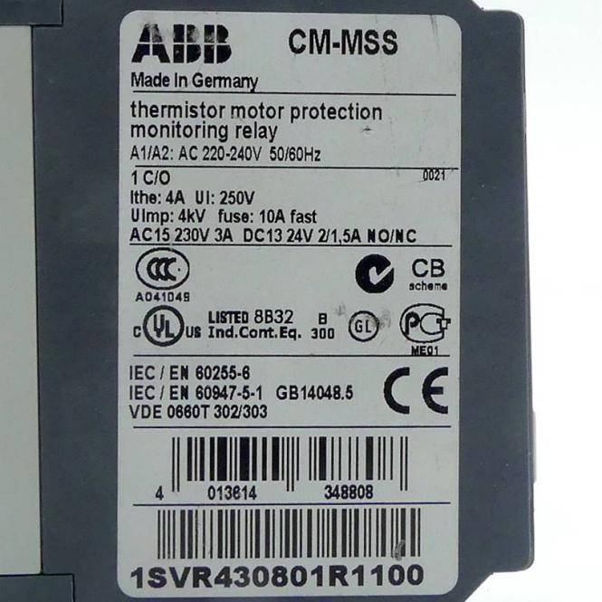 ABB Thermistor-Motorschutzrelais CM-MSS (1SVR430801R1100)