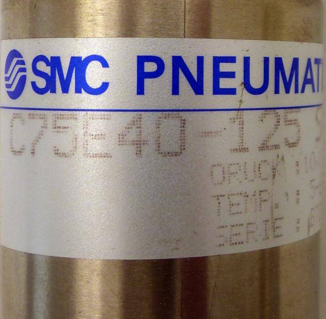 SMC Rundzylinder 40 x 125 (C75E40-125 SPEZ)