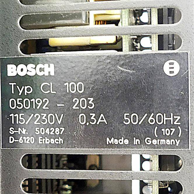 Bosch Steuerung CL 100 CL 100 (050192-203)