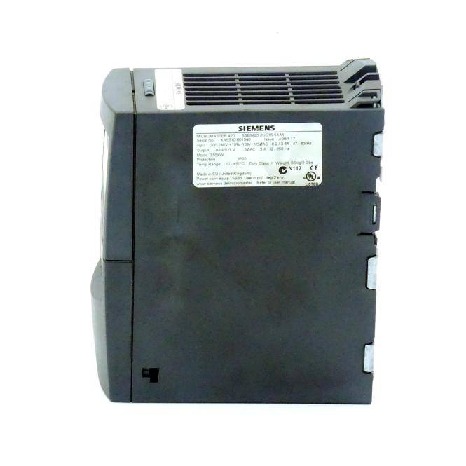 Siemens Micromaster 420 (6SE6420-2UC15-5AA1)
