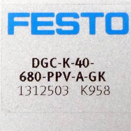 FESTO Linearantrieb DGC-K-40-680-PPV-A-GK (1312503)