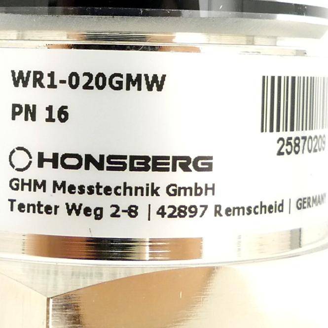 Honsberg Durchflussanzeiger (WR1-020GMW)