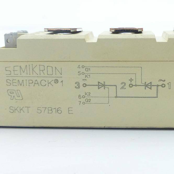 SEMIKRON Thyristor Modul (SKKT 57B16E)
