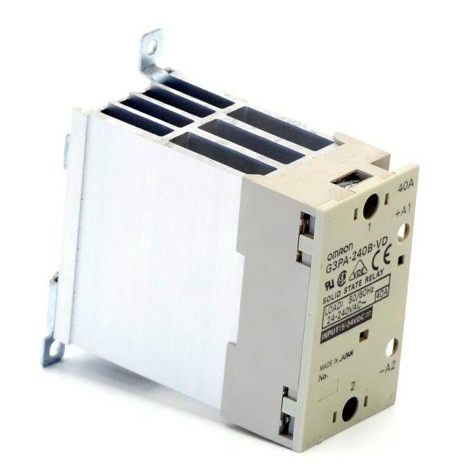 Omron Halbleiterrelais mit integriertem Kühlkorper (G3PA-240B-VD)