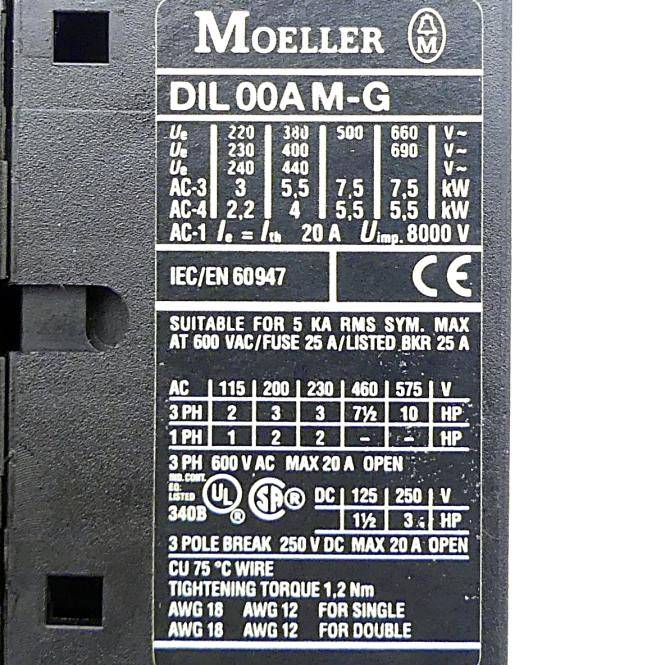 Moeller Leistungsschütz (DIL00AM-G)