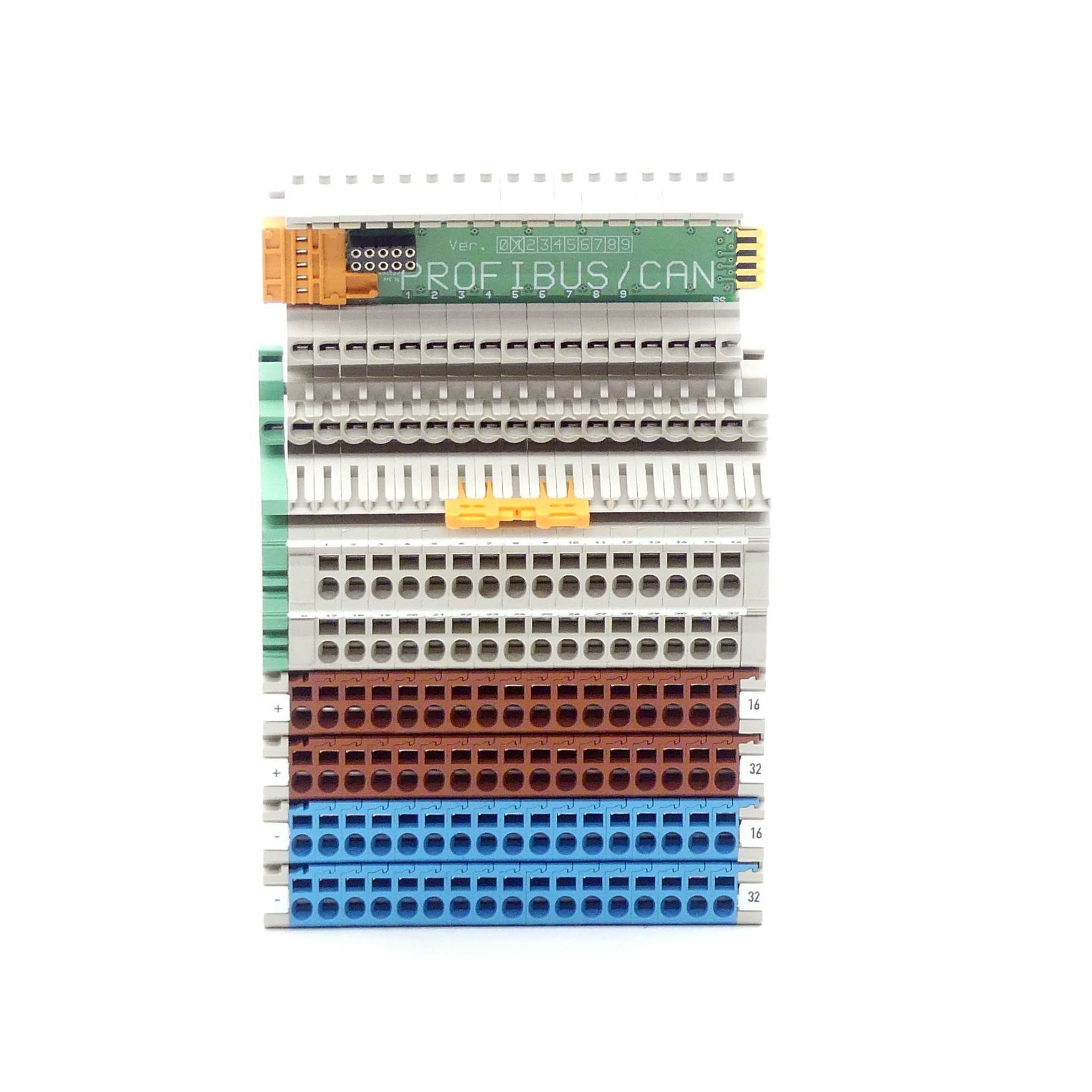 Moeller Basisklemmblock ZSB-1.5/16-S/S/+/+/-/- (224052)
