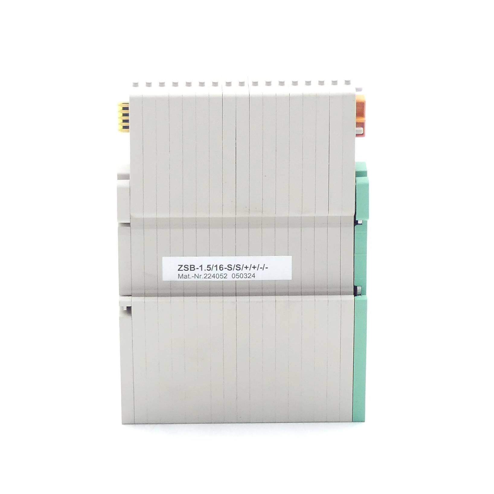Moeller Basisklemmblock ZSB-1.5/16-S/S/+/+/-/- (224052)