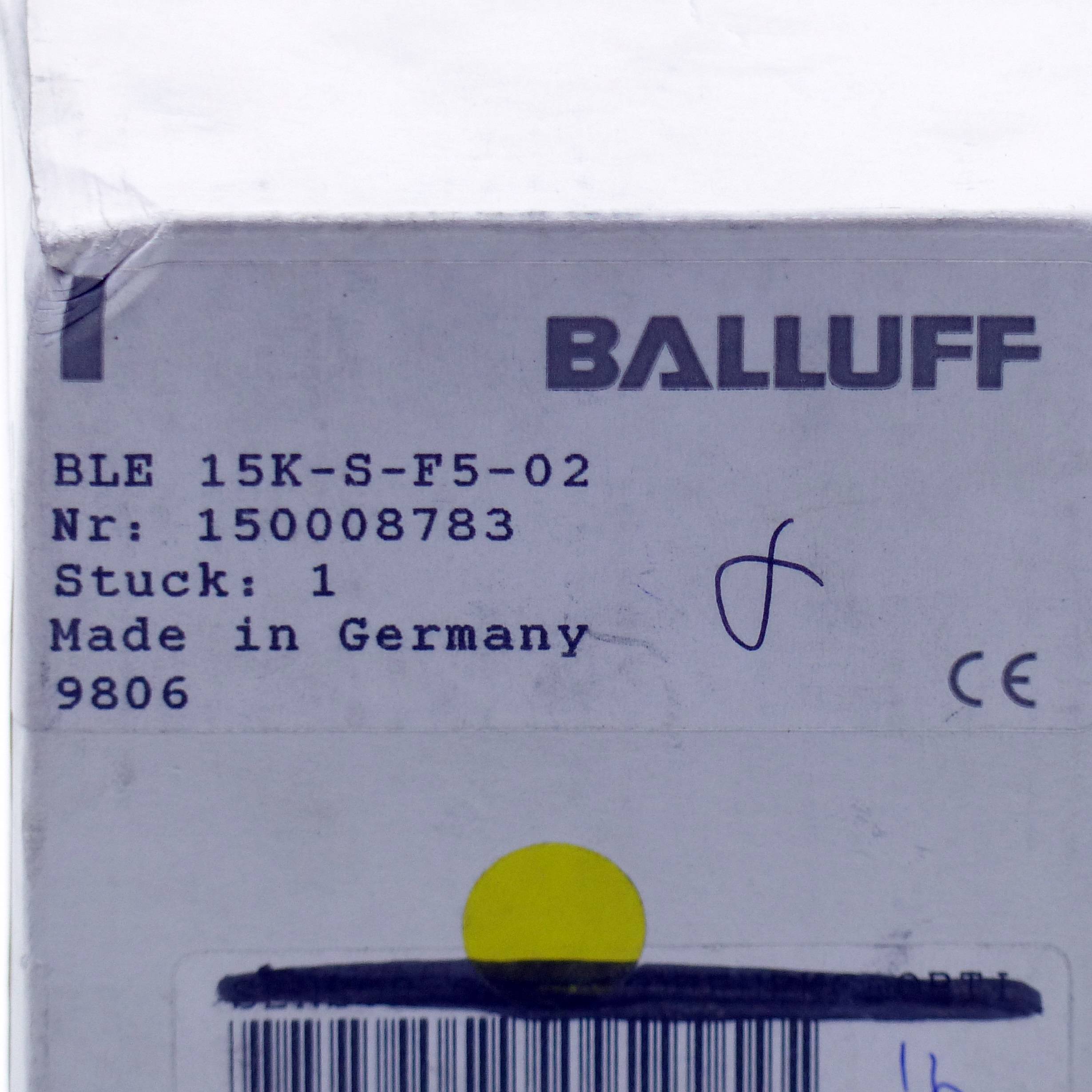 BALLUFF Einweglichtschranke (BLE 15K-S-F5)