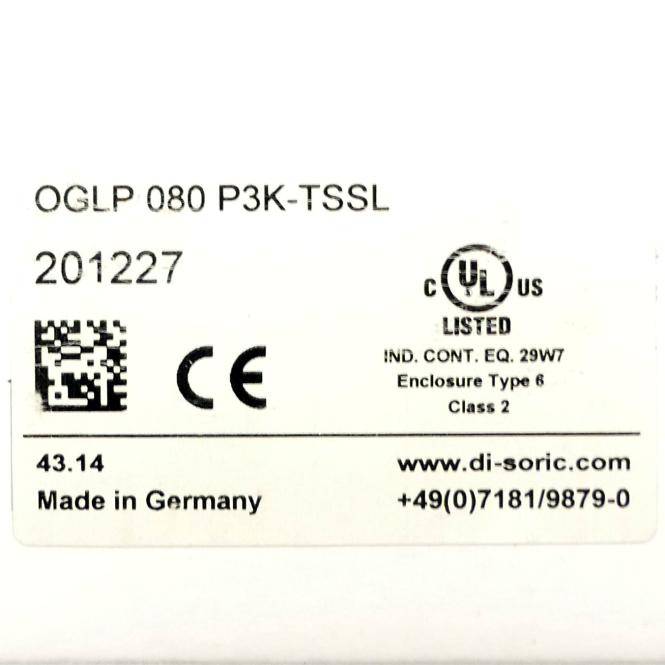 di-soric Gabellichtschranke OGLP 080 P3K-TSSL (201227)