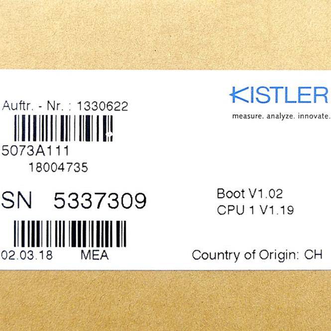 Kistler Ladungsverstärker (5073A111)