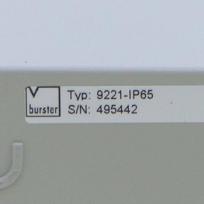 Burster Sensor Profibus Modul (9221-IP65)