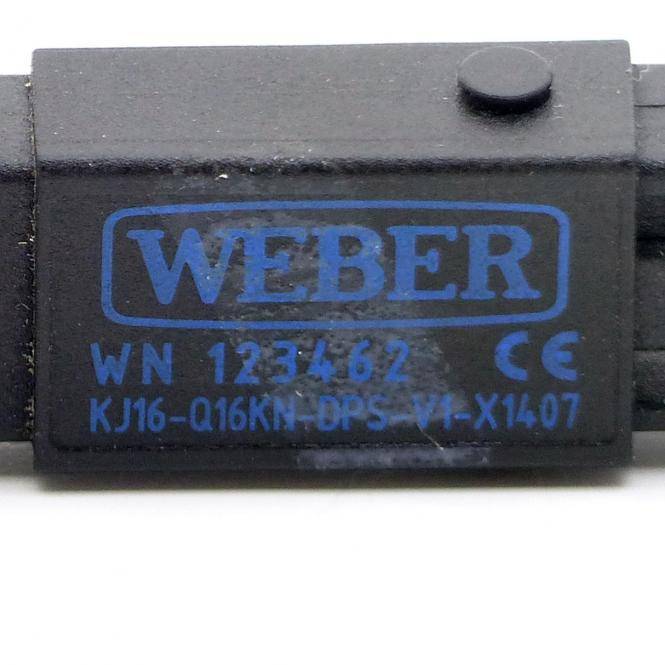 WEBER Schlauchsensor Induktiv KJ16-Q16KN-DPS-V1-X1407 WN123462 (123462)