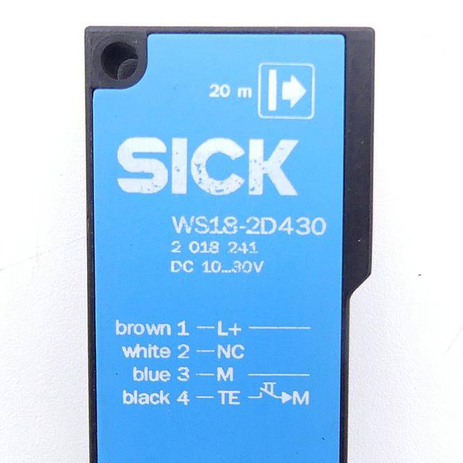 SICK Reflexionslichtschranke WS18-2D430 (2 018 241)