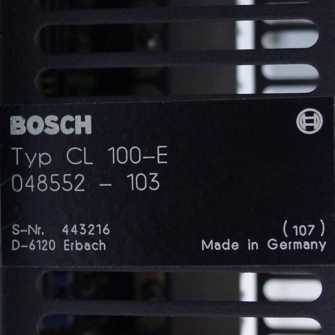 BOSCH Erweiterungsmodul CL 100-E (048552 - 103)