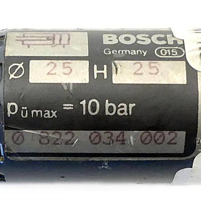 Bosch Rundzylinder (0 822 034 002)