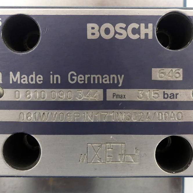 Bosch 2-Wege-Einbauventil + 4/2-Wegeventil 081WV06P1N171WS024/00A0 (0 810 060 051 + 0 810 090 344)