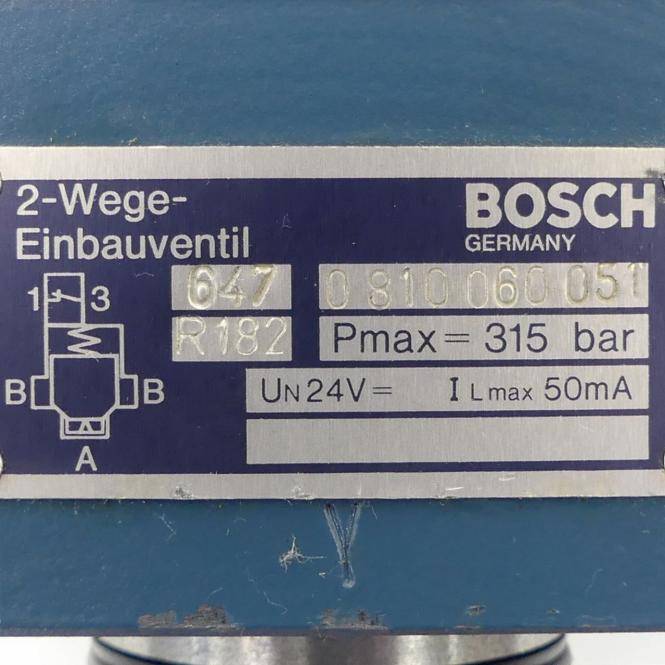 Bosch 2-Wege-Einbauventil + 4/2-Wegeventil 081WV06P1N171WS024/00A0 (0 810 060 051 + 0 810 090 344)