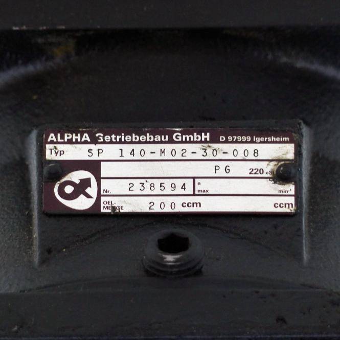 Alpha Getriebe (SP 140-M02-30-008)