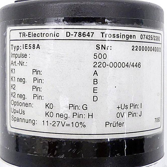 TR Electronic Inkrementaler Drehgeber IE58A (220-00004/446)