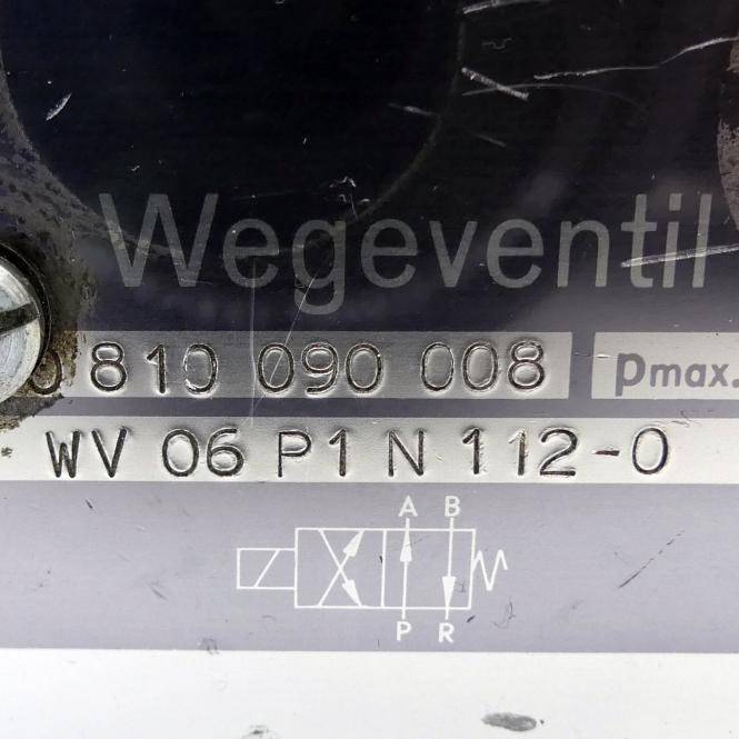 BOSCH 4/2 Wegeventil WV 06 P1 N 1 12-0 (0 810 090 008)