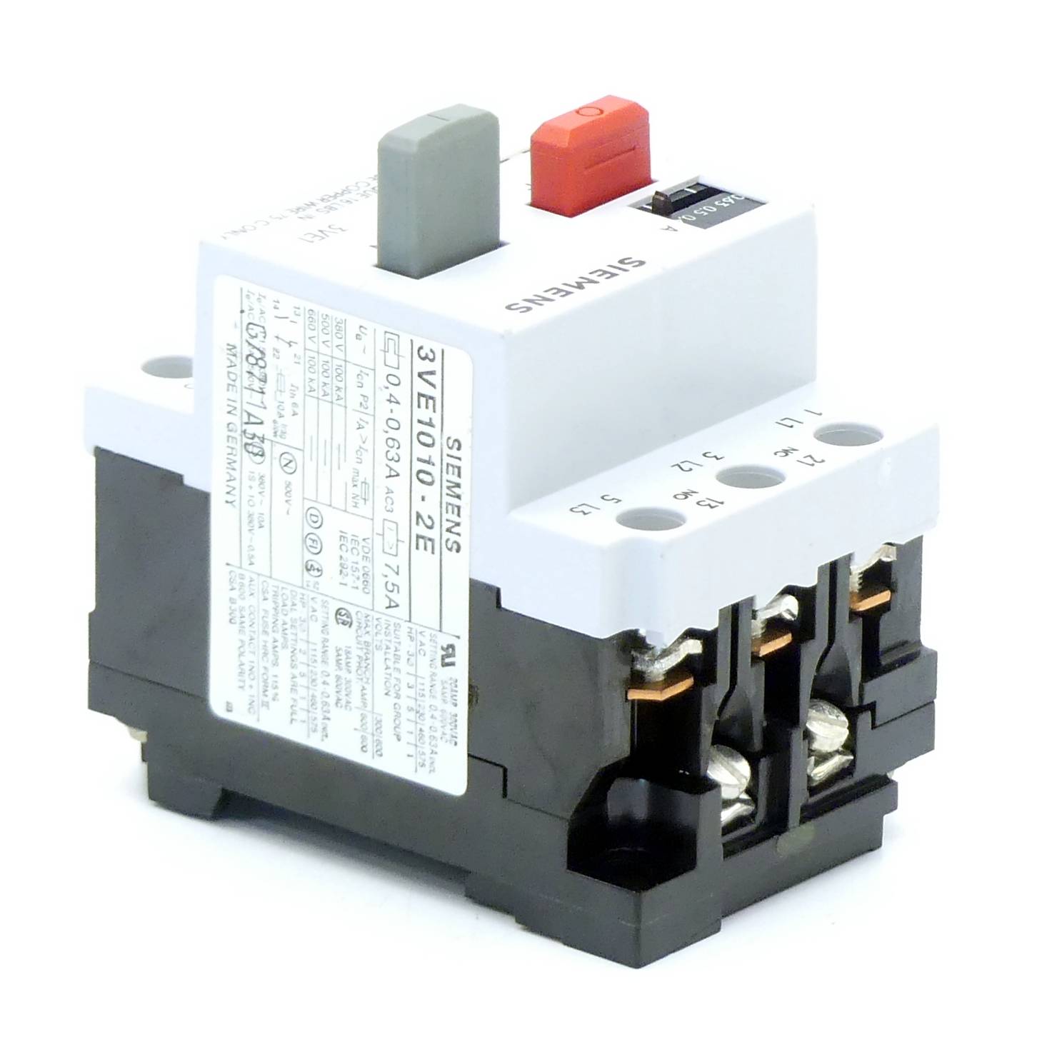 Siemens Leistungsschalter (3VE1010-2E)