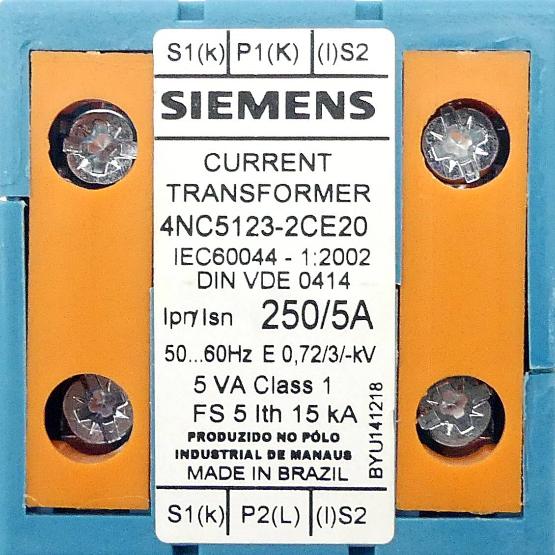Siemens Stromwandler (4NC5123-2CE20)