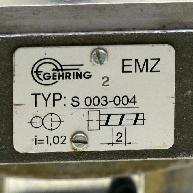 GEHRING Zustelleinrichtung (S 003-004)