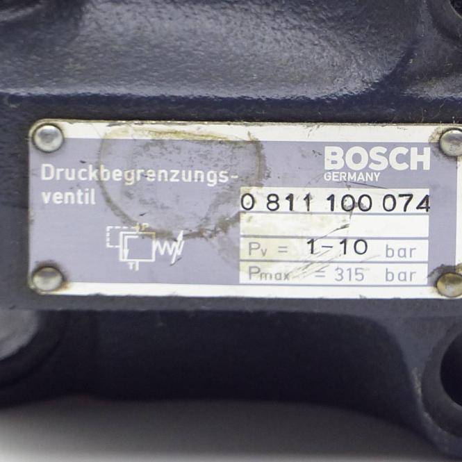BOSCH Druckbegrenzungsventil 0811100074 (0 811 100 074)