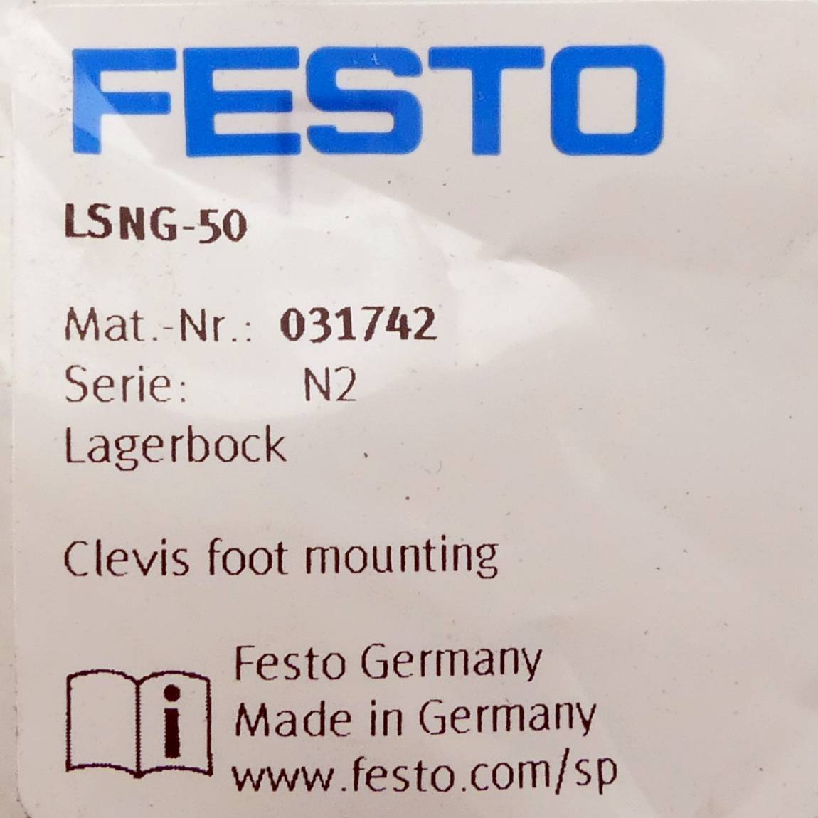 FESTO Lagerbock LSNG-50 (031742)
