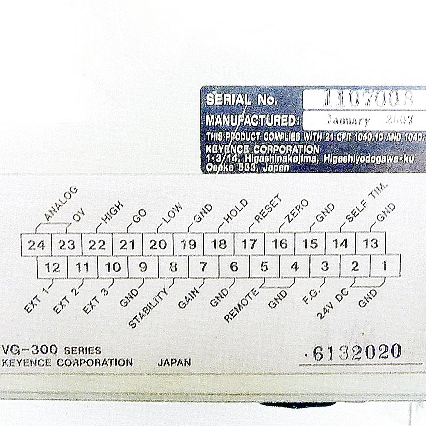 Keyence Verstärkereinheit VG-300 (6132020)