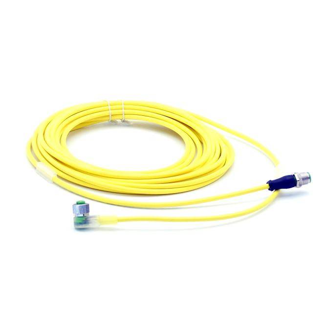 Murrelektronik Verbindungskabel M12 St. 0° / M12 Bu. 90° A-kod. LED (7000-40341-0340750)