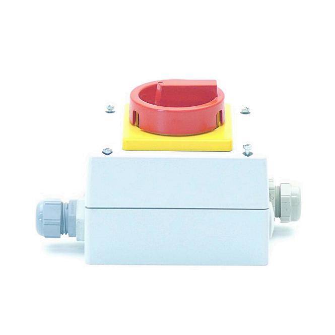 Elektra Motorschutz-Haupt-Not-Aus-Schalter EM 013/KA/HS-T8/2-D-MRG (149528)