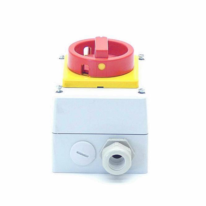 Elektra Motorschutz-Haupt-Not-Aus-Schalter EM 013/KA/HS-T8/2-D-MRG (149528)