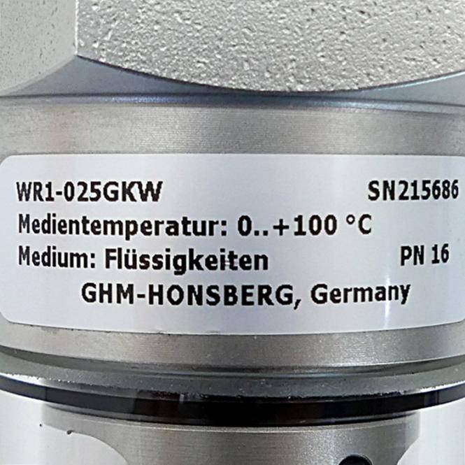 Honsberg Durchflussanzeiger WR1-025GKW (WR1-025GKW)