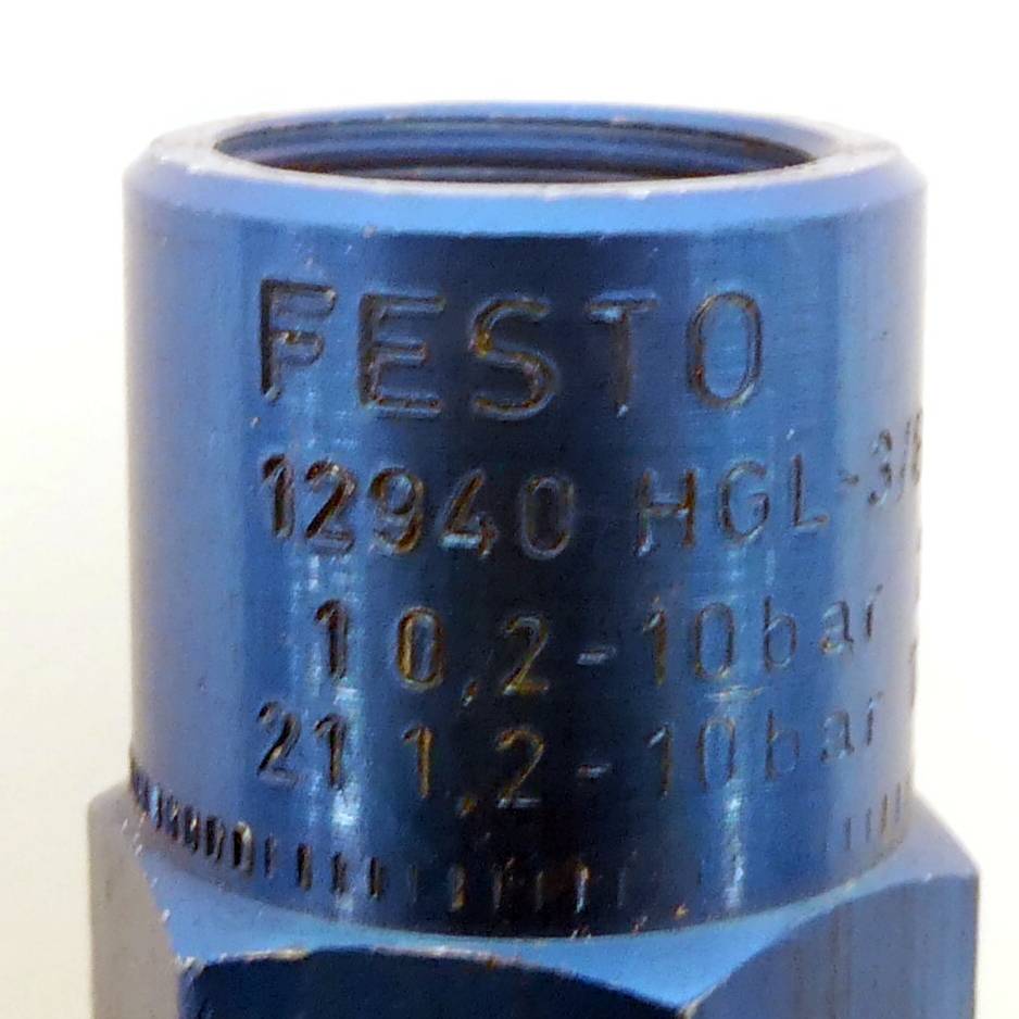 FESTO Rückschlagventil HGL-3/8 (12940)