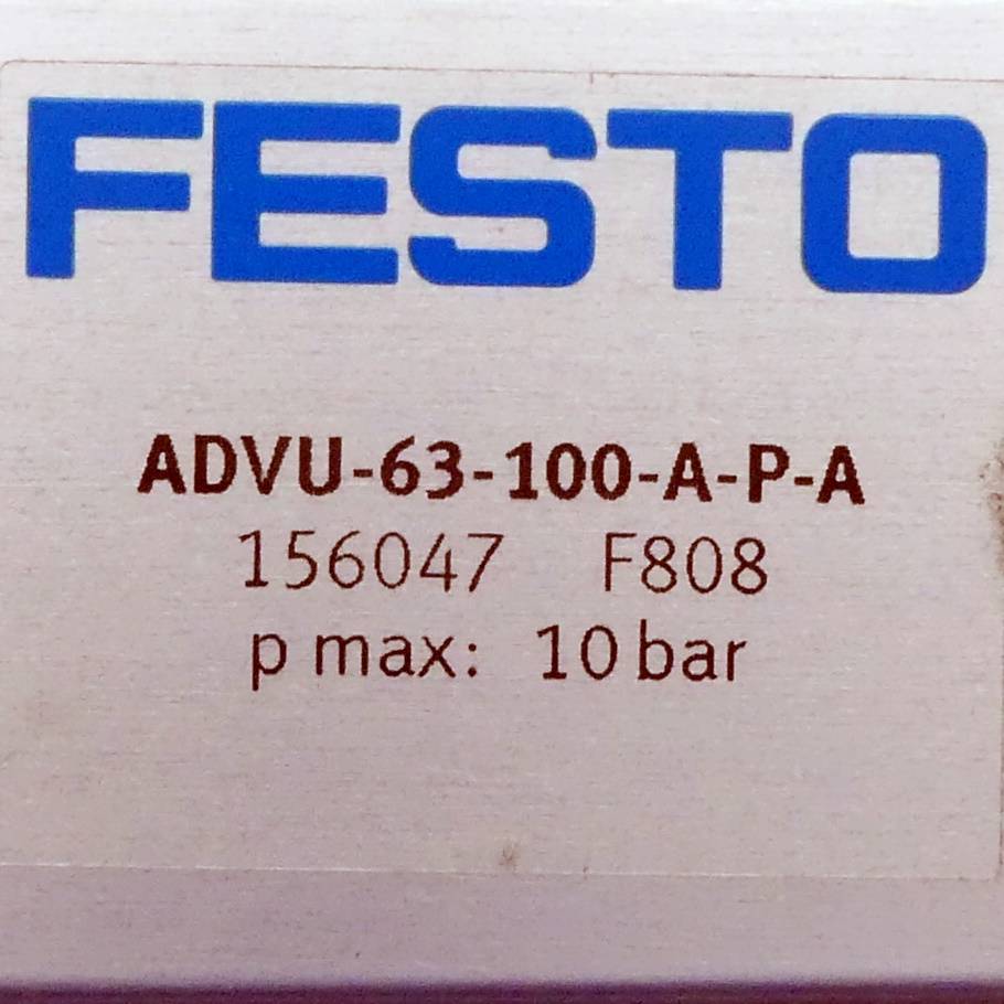 FESTO Kompaktzylinder ADVU-63-100-A-P-A (156047)