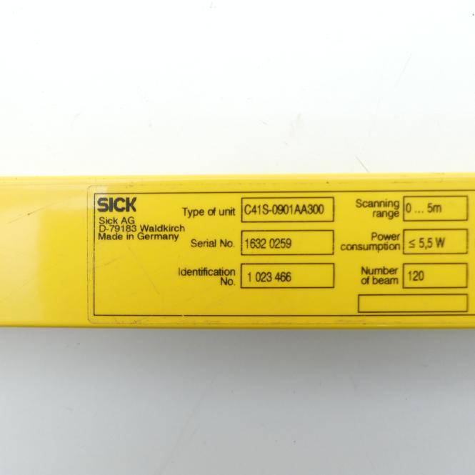 SICK Sicherheitslichtvorhang C41S-0901AA300 (1 023 466)