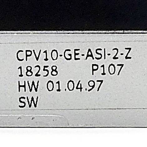 FESTO Elektrische Anschaltung Ventilinsel 18258 (CPV10-GE-ASI-2-Z)