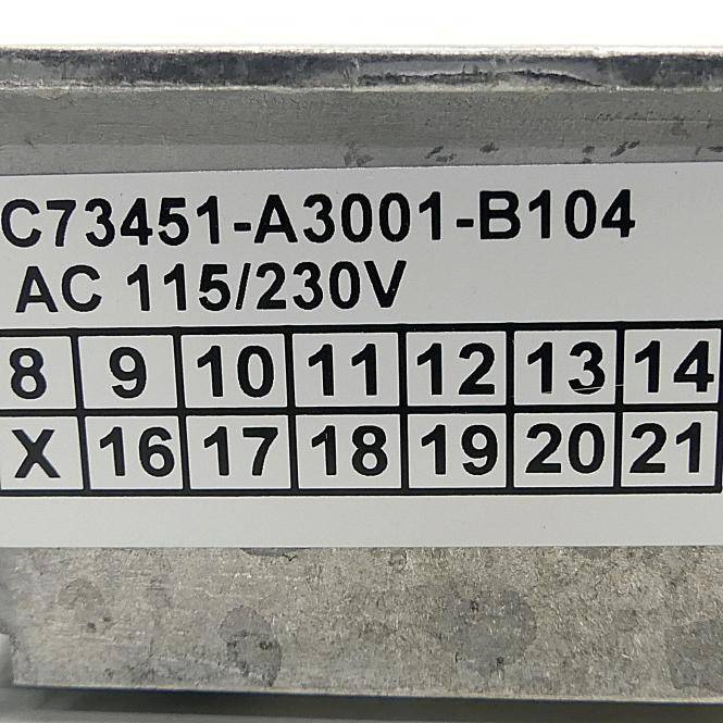 Siemens Netzteil Für Sipart (C73451-A3001-B104)