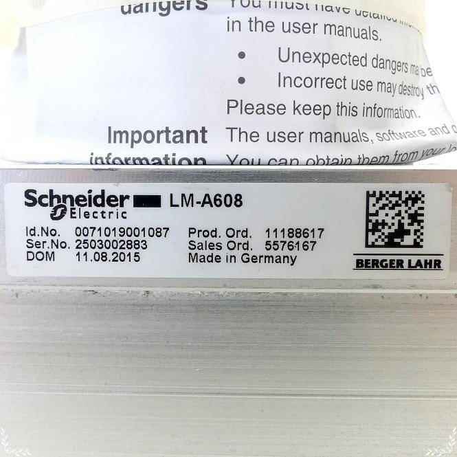 Schneider Electric Auslegerachse (LM-A608)