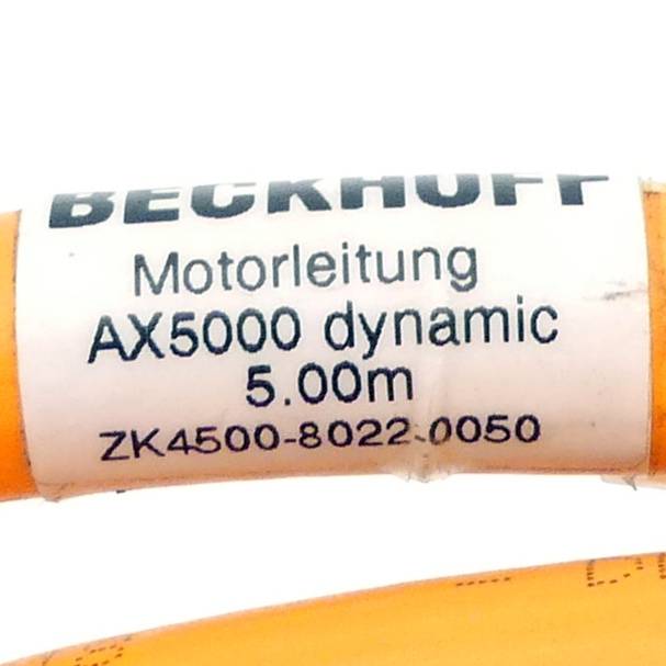 BECKHOFF Motorleitung AX5000 dynamic (ZK4500-8022-0050 4m)