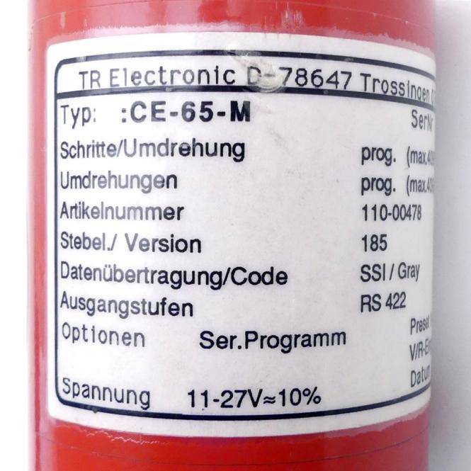 TR Electronic Drehgeber CE-65-M (110-00478)