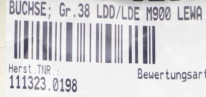 LEWA Buchse LDD/LDE M900 (111323.0198)