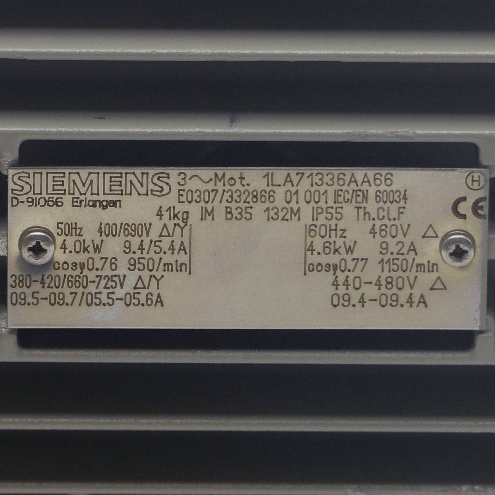 Siemens Drehstrommotor 1LA71336AA66 (1LA71336AA66)